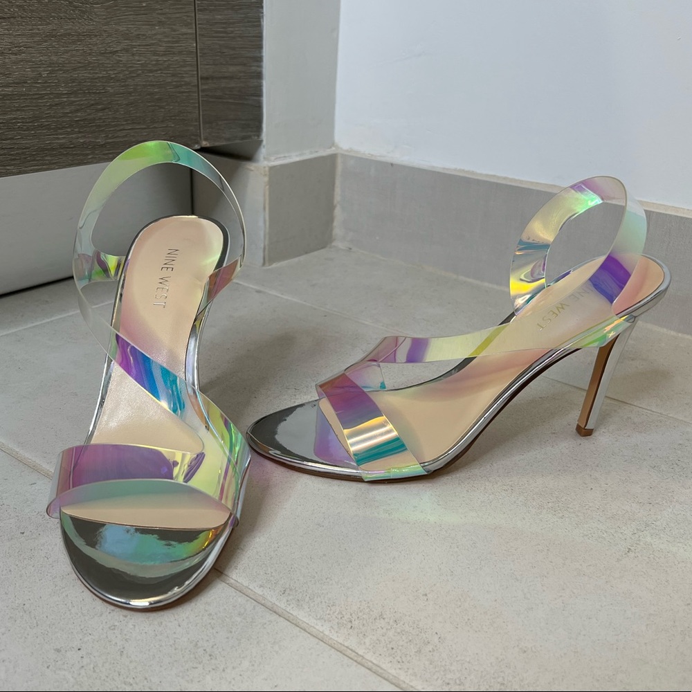 NEW NINE WEST Slingback Heeled Sandals